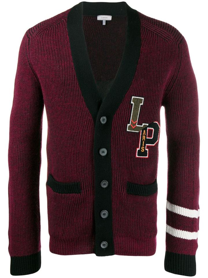 Lanvin College Cardigan - Red