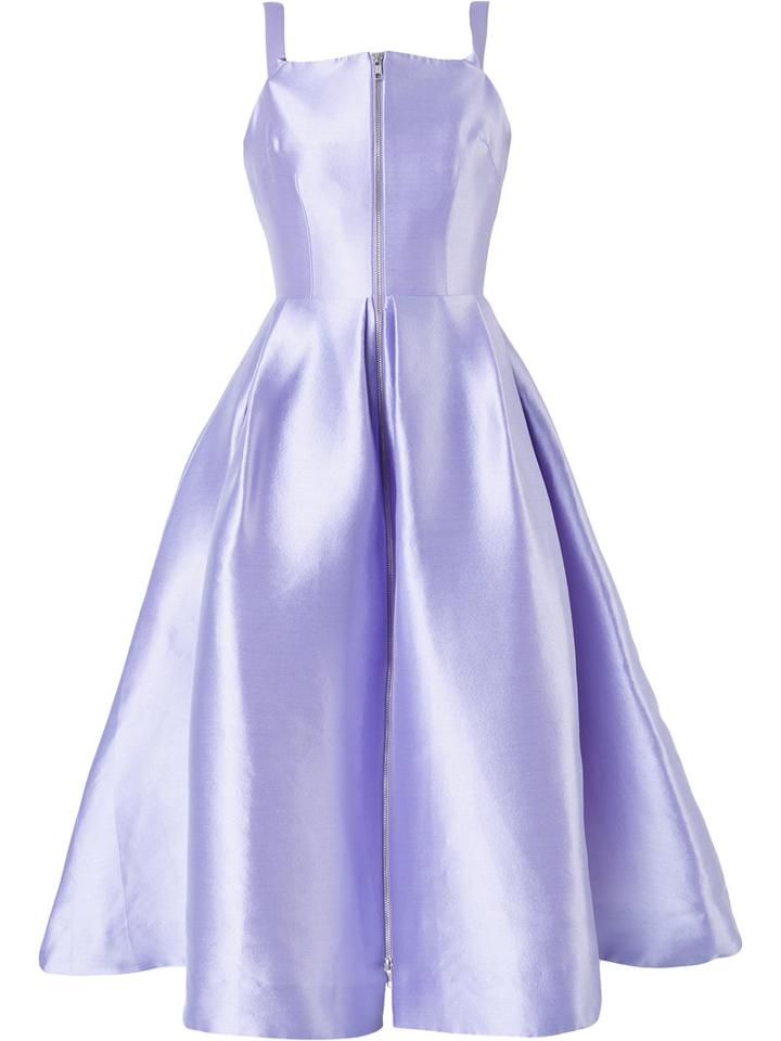 Alex Perry Alicja Dress, Women's, Size: 6, Pink/purple, Silk/polyester