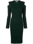 Each X Other Cut-detail Sweater Dress - Green