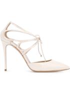 Casadei Cut-out Tie Pumps