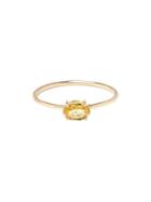 Ileana Makri 18k Yellow Gold And Sapphire Ring - Metallic
