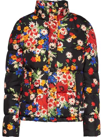 Miu Miu Printed Panama Jacket - Black