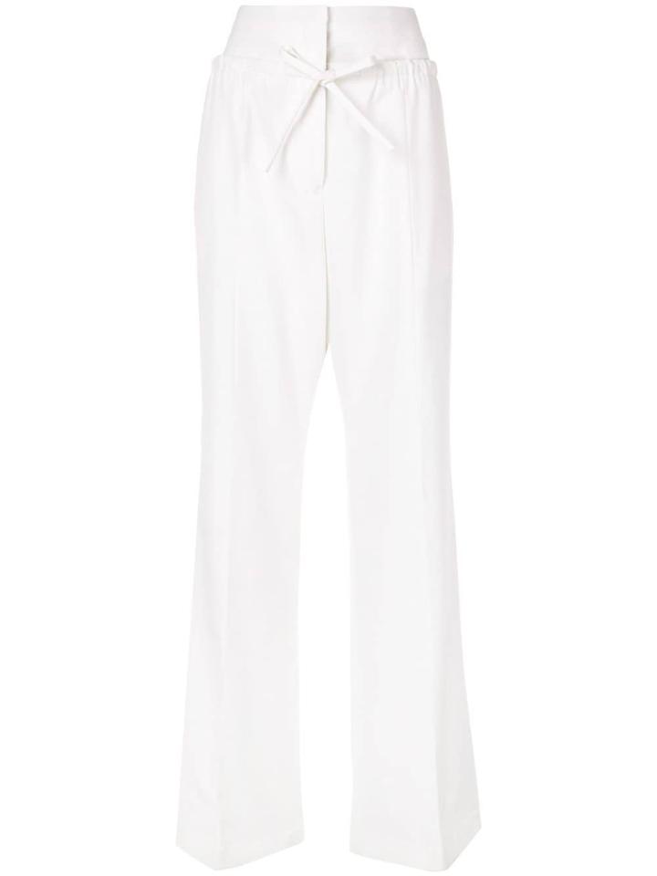 Jil Sander Gable Trousers - White
