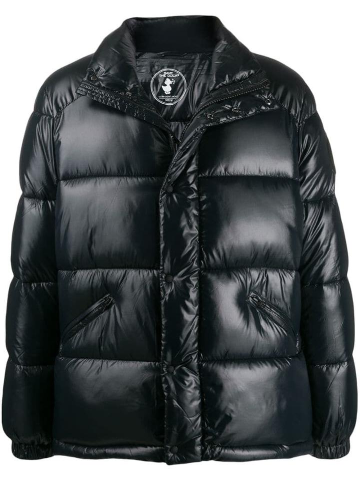 Save The Duck Funnel Neck Padded Jacket - Black
