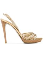 A.n.g.e.l.o. Vintage Cult Caovilla Sandals - Gold