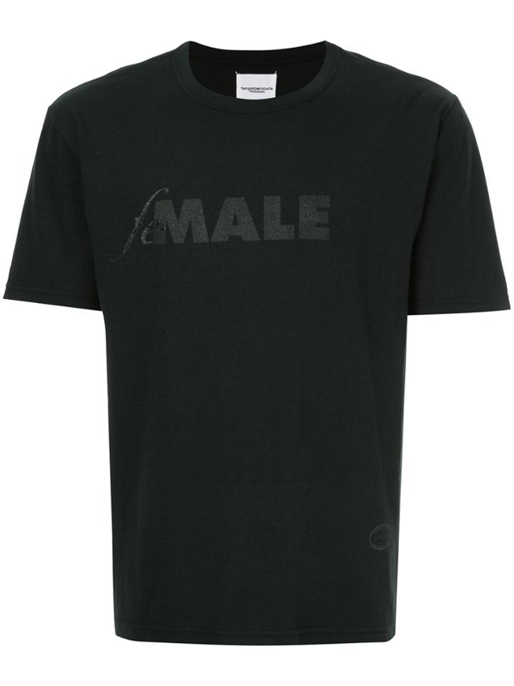 Takahiromiyashita The Soloist Male Print T-shirt - Black