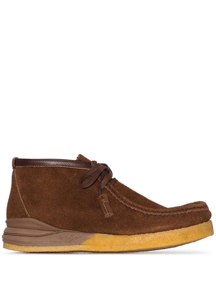 Visvim Vsvm Beuys Trekker Folk Bts Dk Brwn - Brown