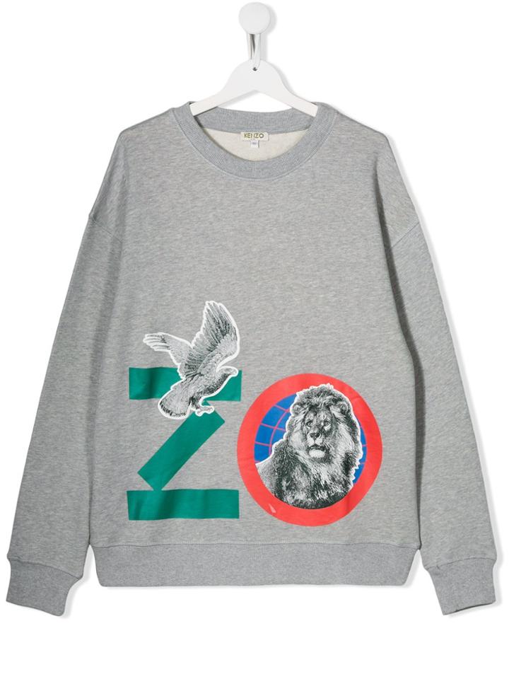 Kenzo Kids 20 Sweatshirt - Grey