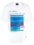 Versace Jeans Couture Statement Print T-shirt - White