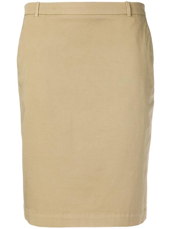 Fabiana Filippi Straight-fit Mini Skirt - Brown