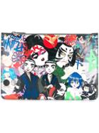 Dsquared2 'manga Punk' Clutch Bag