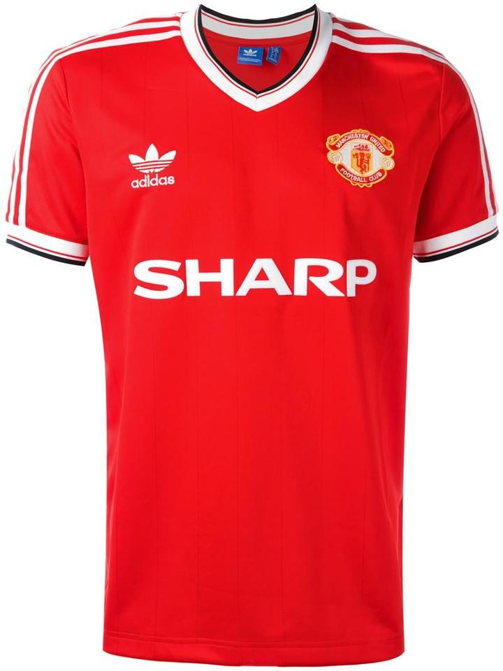 Adidas Originals Manchester United Fc Home Jersey T-shirt, Men's, Size: Xxl, Red, Polyester