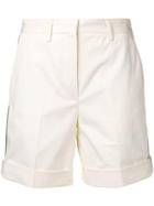 Calvin Klein Side-stripe Tailored Shorts - White