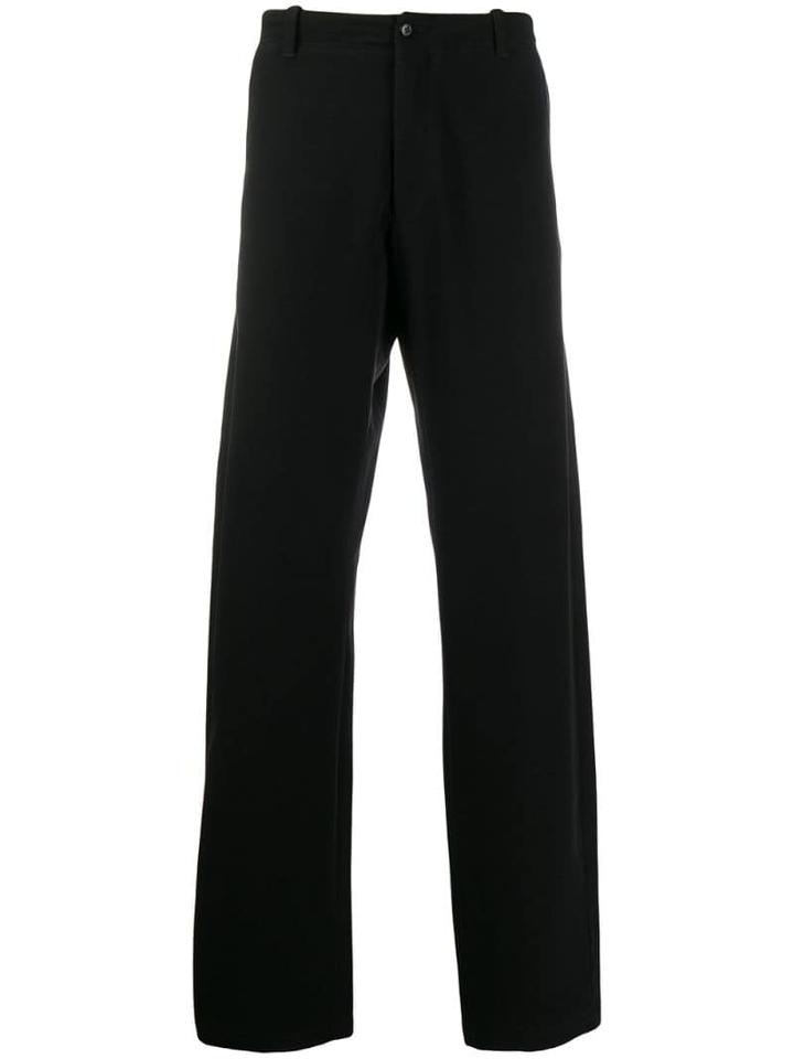 Giorgio Armani Pre-owned 2005's Straight Trousers - Black