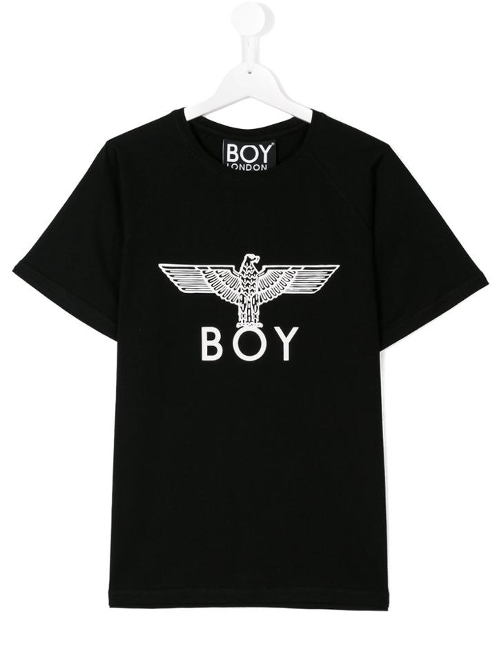 Boy London Kids Central Logo T-shirt - Black