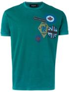 Dsquared2 Slogan T-shirt - Green