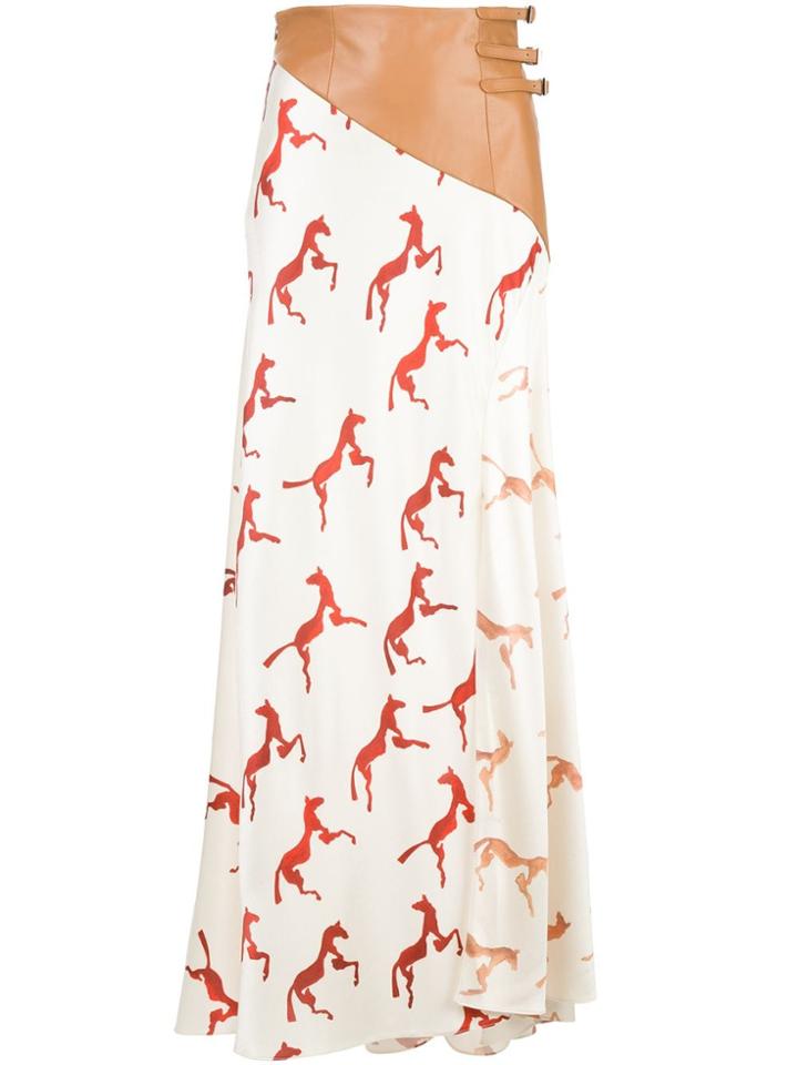 Alejandra Alonso Rojas Corset Skirt - Red