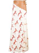 Alejandra Alonso Rojas Corset Skirt - Red