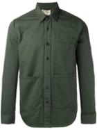 Aspesi Plain Shirt, Men's, Size: Xl, Green, Cotton