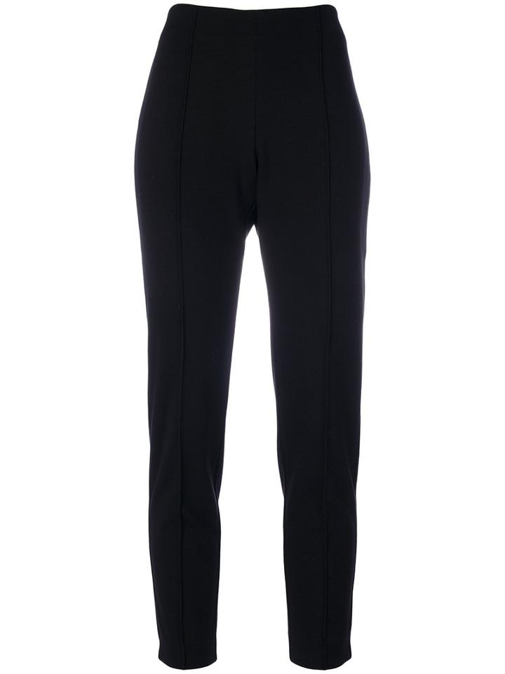 Le Tricot Perugia - Jogger Style Trousers - Women - Elastodiene/polyamide/viscose - M, Black, Elastodiene/polyamide/viscose