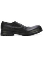 Marsèll Textured Lace-up Shoes, Men's, Size: 42.5, Black, Leather/rubber