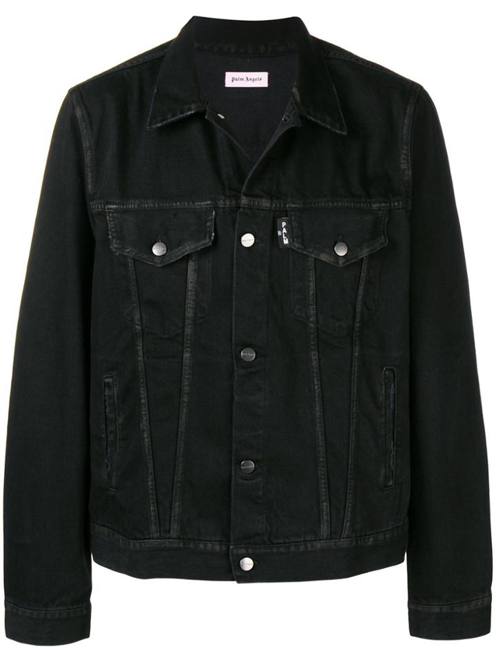 Palm Angels Die Punk Denim Jacket - Black