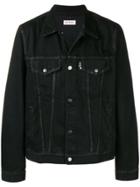 Palm Angels Die Punk Denim Jacket - Black