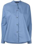 Sofie D'hoore Bosas Band-collar Shirt - Blue