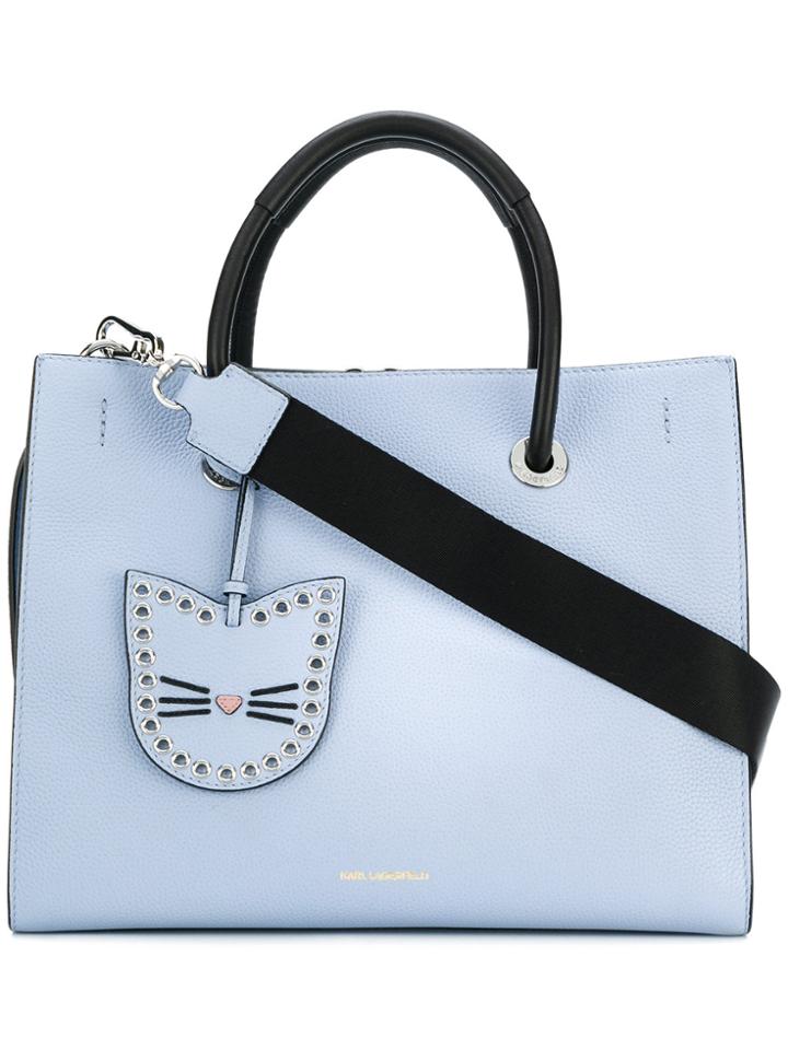 Karl Lagerfeld Karry All Shopper Tote - Blue