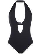 Gloria Coelho Cut Out Swimsuit - Black