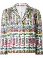 Stella Jean Three-quarter Sleeve Boxy Jacket - Green