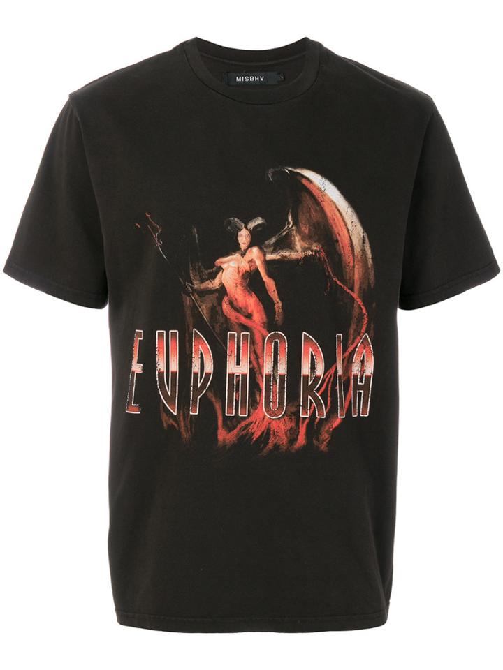 Misbhv Thunderdome Washed T-shirt - Brown