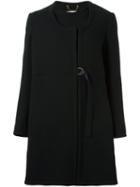 Chloé A-line Coat, Women's, Size: 36, Blue, Silk/polyamide/viscose/virgin Wool