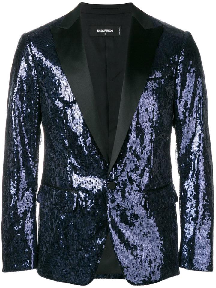 Dsquared2 Sequins Blazer - Blue