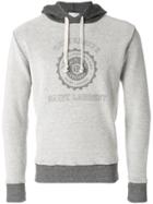 Saint Laurent Print Hoodie - Nude & Neutrals