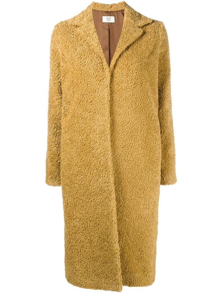 Maryam Nassir Zadeh 'mimi' Long Blazer Coat, Women's, Size: 6, Brown, Cotton