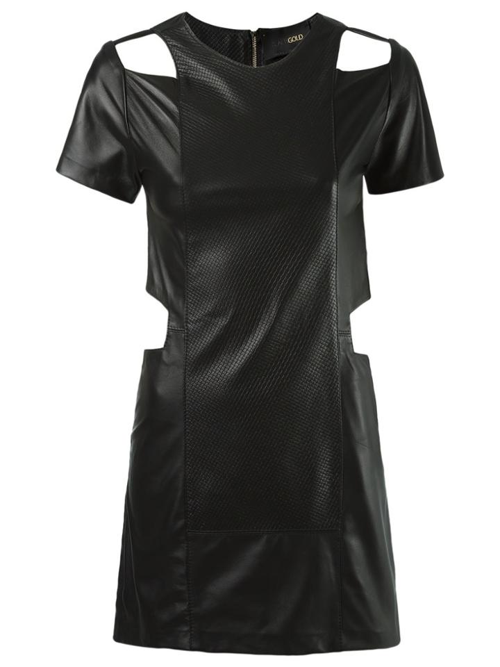 Andrea Bogosian Cut Out Details Dress - Black