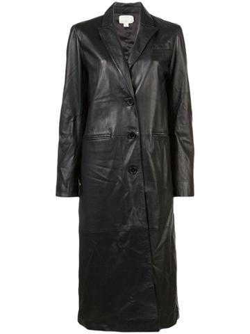 Nicole Miller Reefer Coat - Black