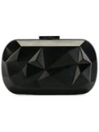 Corto Moltedo Susan Desny Clutch Bag, Women's, Black, Brass/silk Satin