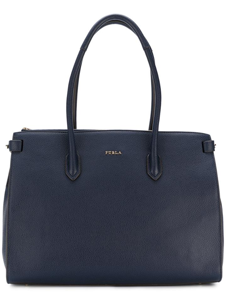 Furla Pin Tote - Blue
