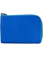 Isaac Reina Mini Zipped Wallet - Blue