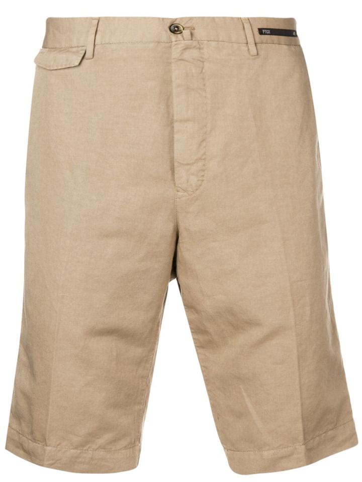 Pt01 Chino Shorts - Brown