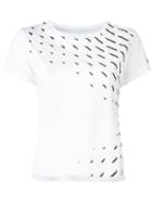 Nike Breathe City T-shirt, Women's, Size: Small, White, Polyester