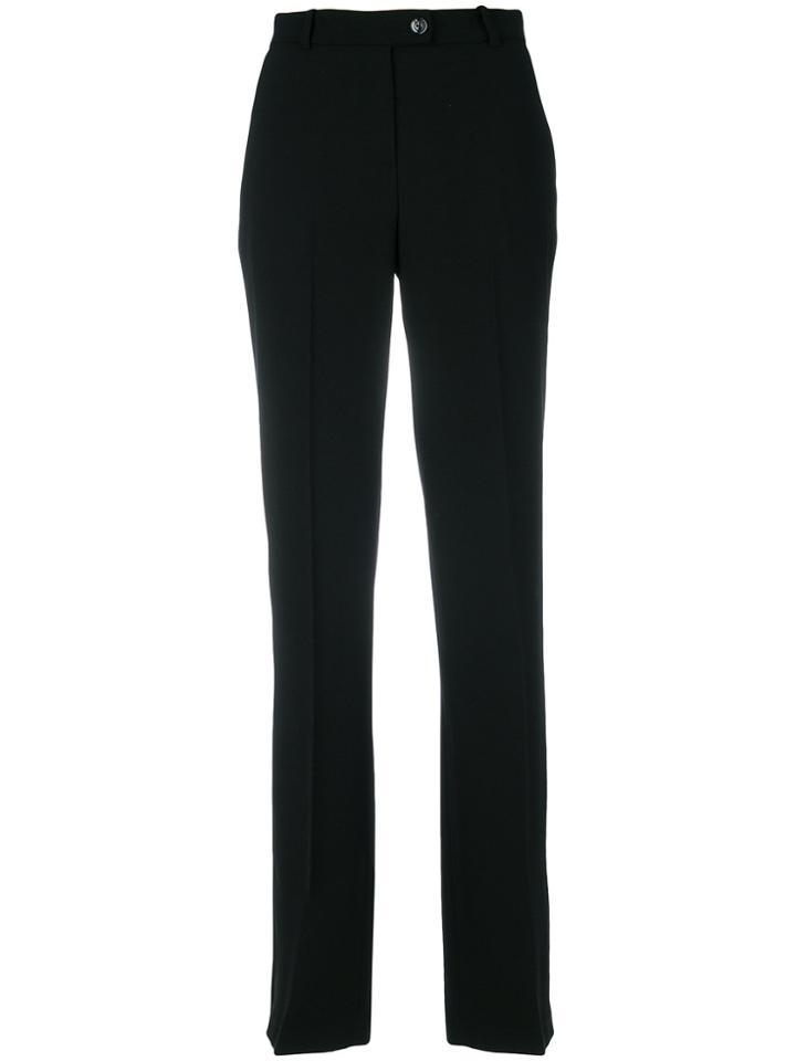 Pinko Wide Tailored Trousers - Black
