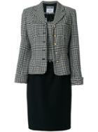 Moschino Pre-owned Dress And Jacket Suit - Black