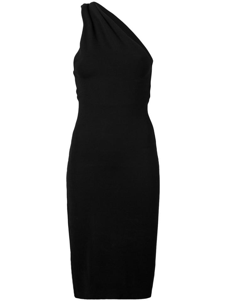 One Shoulder Dress - Women - Polyamide/spandex/elastane/viscose - S, Black, Polyamide/spandex/elastane/viscose, Dsquared2