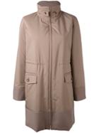 Loro Piana - Winferd Coat - Women - Lamb Skin/polyester/polyurethane/virgin Wool - 40, Nude/neutrals, Lamb Skin/polyester/polyurethane/virgin Wool