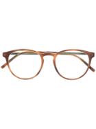 Mykita Nukka Round Frame Glasses - Brown