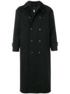 Mackintosh Oversized Double-breasted Coat - Black