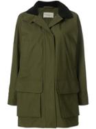 Holland & Holland Hooded Military Coat - Green